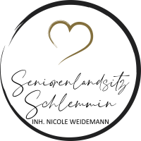 Seniorenlandsitz Schlemmin Logo mit Herz